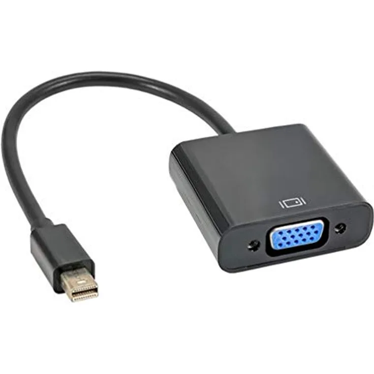 Akyga AK-AD-39 VGA Buchse auf Mini DisplayPort Stecker Adapter Konverter Kabel
