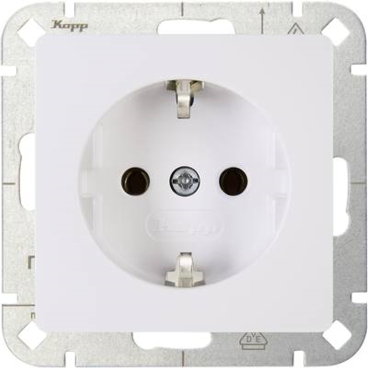 HK05 Schutzkontakt923502002Steckdose arktisweiß (923502002)