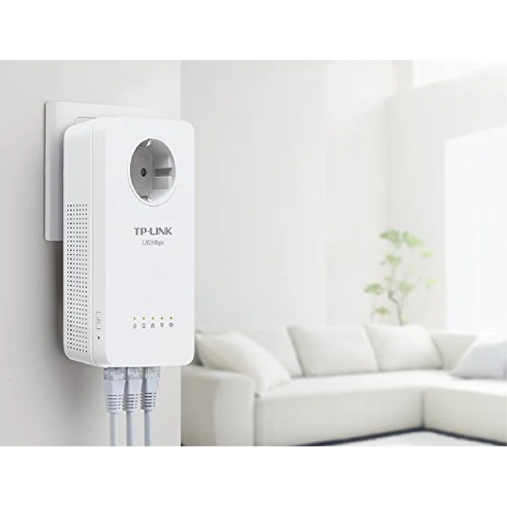 TP-Link AV1200 Gigabit Passthrough Powerline ac Wi-Fi Kit, 2er-Bundle (TL-WPA8630P KIT) – Bild 4