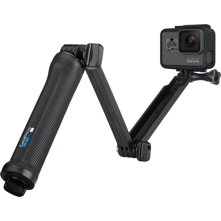 GoPro 3-Wege Halterung - Schwenkarm, Griff, Stativ, Rändelschraube (Offizielles GoPro-Zubehör) – Bild 1