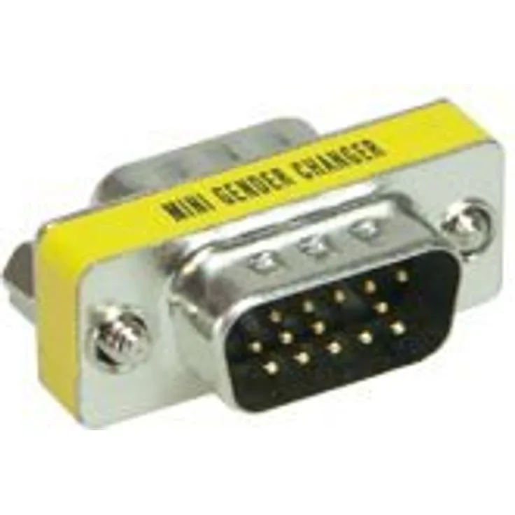 Alcasa 15MM-K VGA (D-Sub) VGA (D-Sub) Silber, Gelb Videokabel-Adapter (15MM-K)