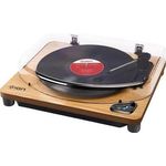 ION Audio USB-Plattenspieler AIR LP WD Riemenantrieb Holz (AIRLPWD) braun