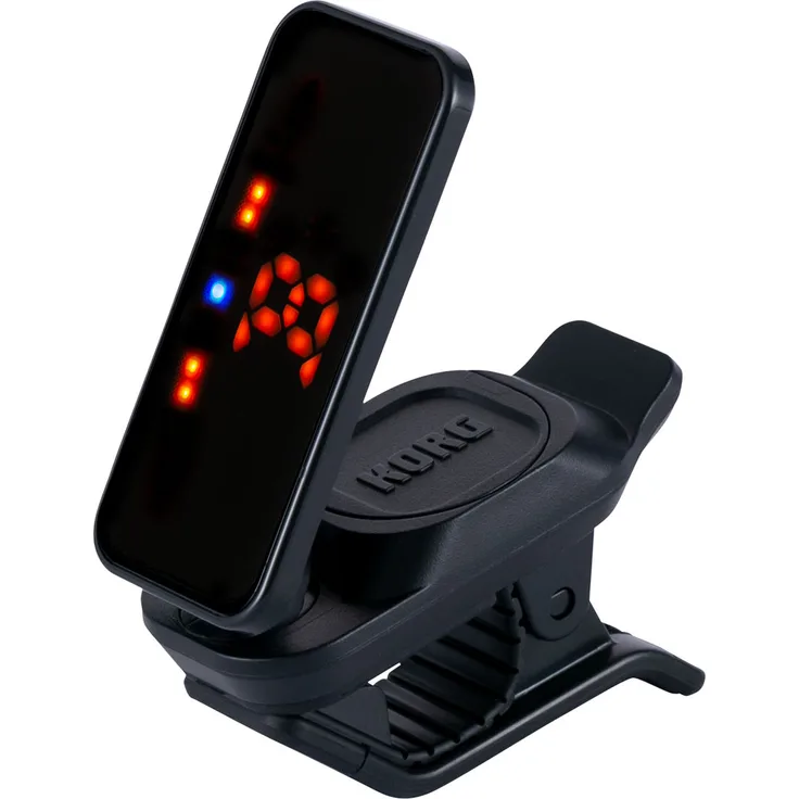 KORG Stimmgerät für Gitarre und Bass, chromatisch, PC-2+, Clip-On