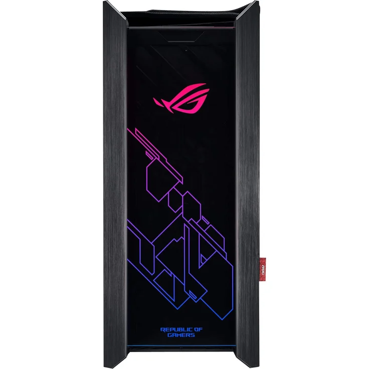 ASUS ROG Strix Helios Gaming Gehäuse (RGB, EATX-ATX, GPU, Aluminium, Aura Sync, 420mm-Radiatorunterstützung) Schwarz – Bild 4