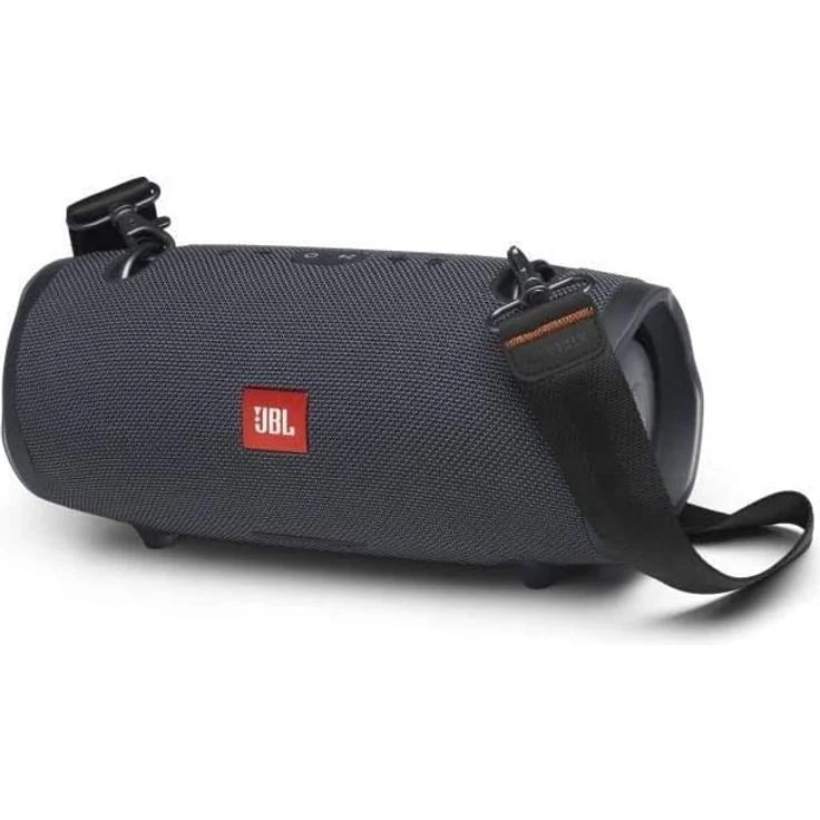 JBL Xtreme 2 Gun Metal Bluetooth-Lautsprecher mit Mikrofon, spritzwassergeschützt, wasserfest, grau – Bild 3