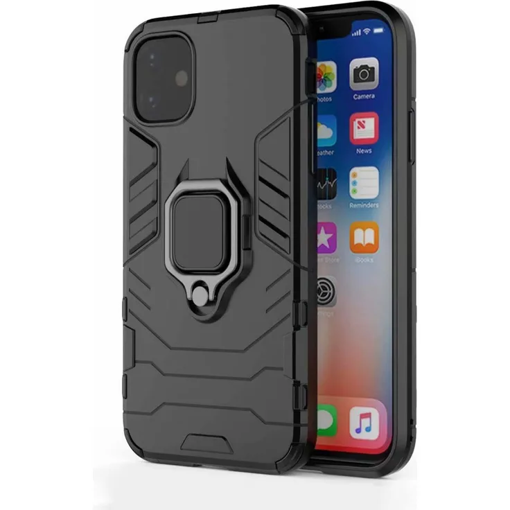 Apple iPhone 12 Pro Max 6,7 Panzer Schutztasche Armor Ring Hülle