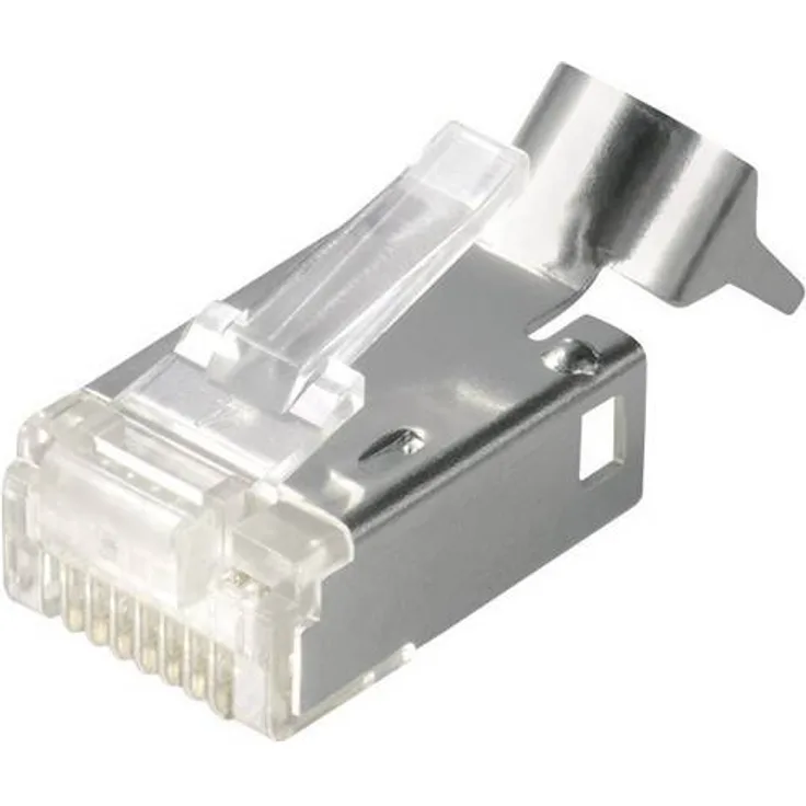 Metz Connect RJ45 Steckverbinder CAT 6a Stecker, gerade Pole: 8P8C 1401505010-E 1401505010-E 1St.