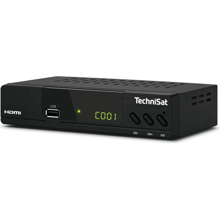 TechniSat HD-C 232, HD-Receiver für digitales Kabelfernsehen HDTV, DVB-C, HDMI, SCART, USB 2,0, RF in, RF out, EPG, Fernbedienung schwarz – Bild 4