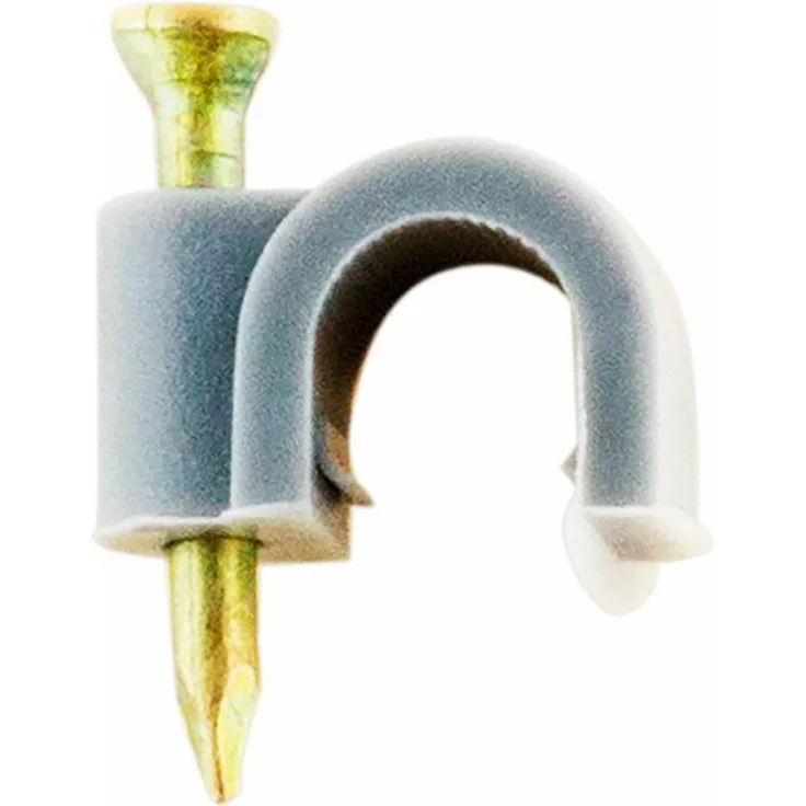 ZENITECH Kabelschelle 6mm grau (100 Stück) - Zenitech