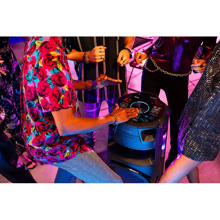 Sony MHC-V73D Bluetooth-Lautsprecher, freisehende Anlage, schwarz – Bild 13