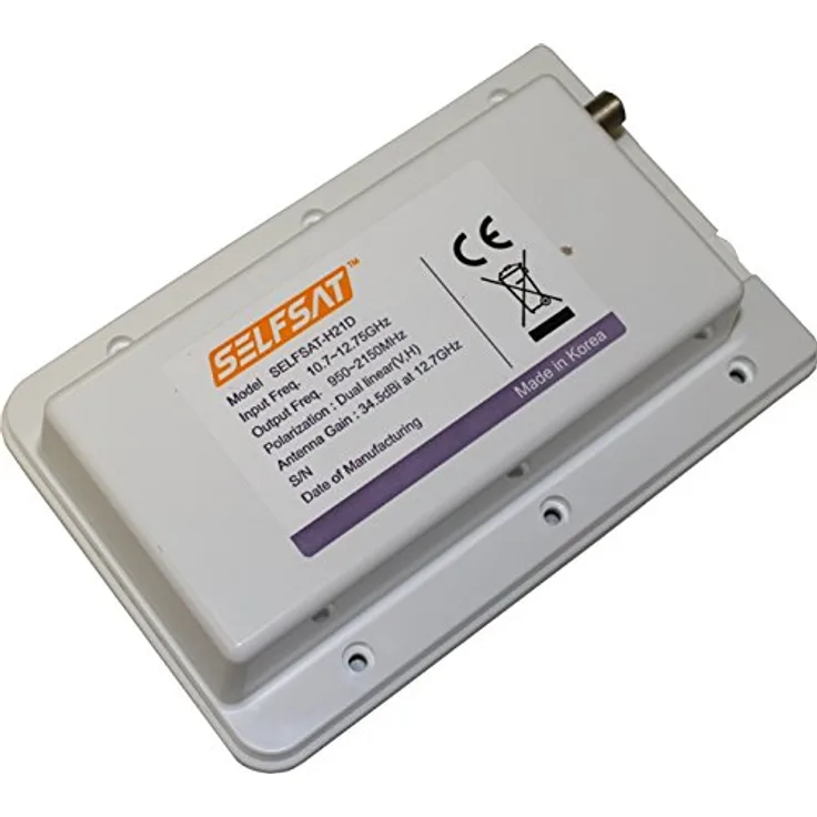 Selfsat LDU1 Single Ersatz LNB für H21 Serie weiß