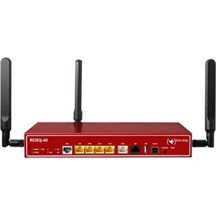 BINTEC RS353jv-4G IP Access Router Tischgerät inkl. LTE 4G VDSL2 u. ADSL2+ Modem Annex B-J u. ISDN inkl. 5 IPSec Tunnel All-IP