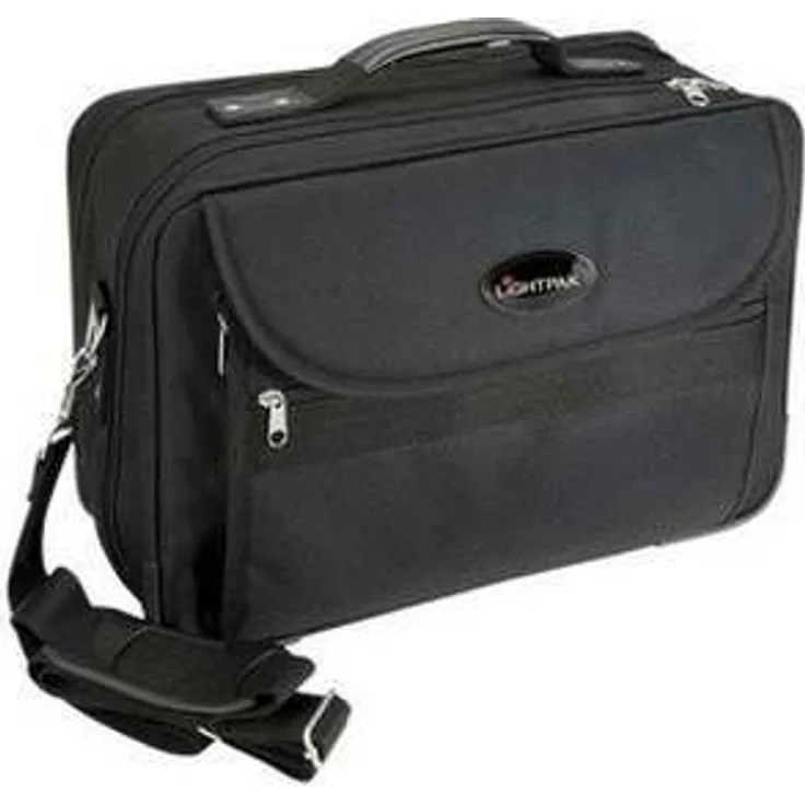 Lightpak 46010 Laptop Sleeve Arco Aktentasche, Schwarz