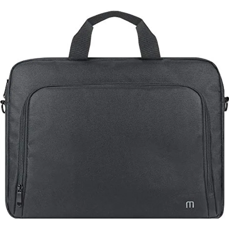 mobilis 003044 Notebooktasche 35,6 cm (14 Zoll) Aktenkoffer Schwarz - Notebooktaschen (Aktenkoffer, 35,6 cm (14 Zoll), Schultergurt, 305 g, Schwarz)