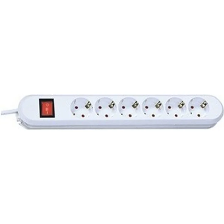 BACHMANN Steckdosenleiste 6fach 500cm Sch – Bild 1