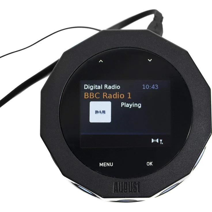 August DR245 FM/DAB/DAB+ Radioempfänger mit Bluetooth, August DR245, einfaches Hinzufügen von DAB, DAB+, FM-Radio oder Bluetooth zu Ihrem vorhandenen Lautsprechersystem – Bild 6