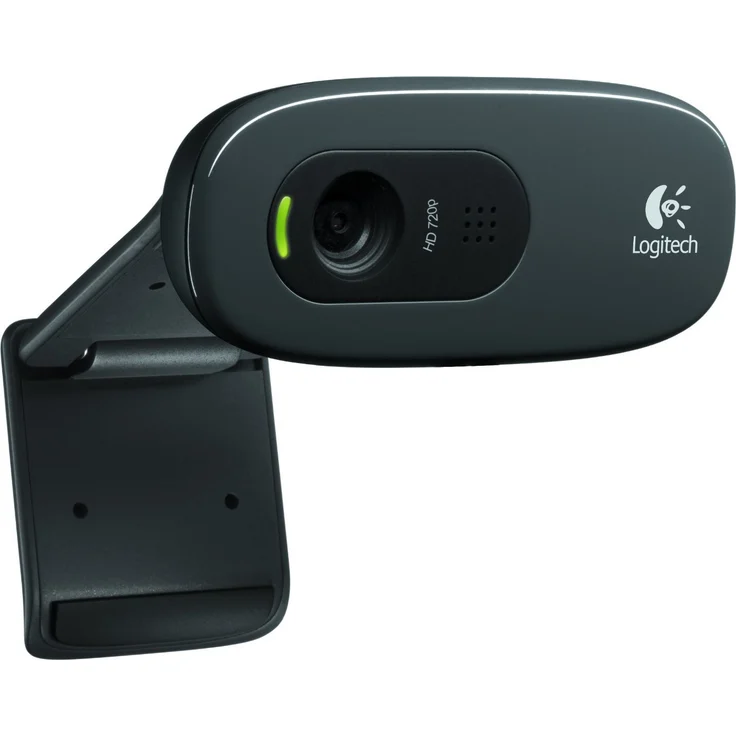 Logitech HD Webcam C270 - Web-Kamera - Farbe - 1280 x 720 - Audio - USB 2.0 (960-000636) – Bild 2