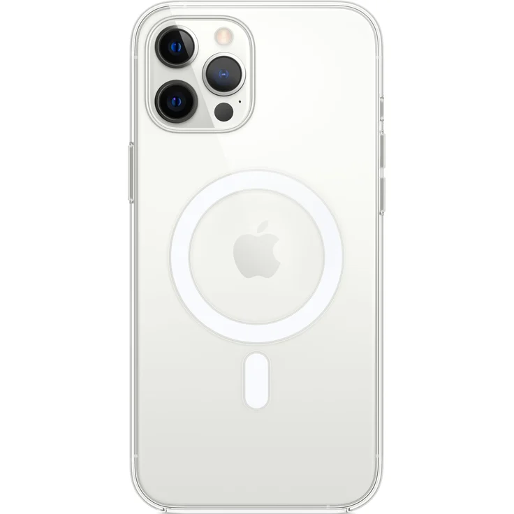 Apple MHLN3ZM/A Clear Case mit MagSafe, geeignet für Apple iPhone 12 Pro Max, Handy-Schutzhülle, transparent – Bild 1