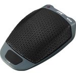 JTS CM-601 Elektret-Grenzflächenmikrofon, Bühnen-Mikrofon für Theater-Aufführungen und Diskussionen, Sprach-Verstärker mit robustem und trittsicherem Gehäuse, in Schwarz