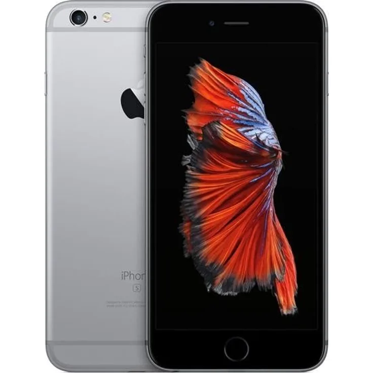 Apple iPhone 6s Plus Smartphone 13,97cm Pixel (5,5 Zoll) Retina-Display, 128GB interner Speicher, 2GB RAM, iOS, Spacegrau