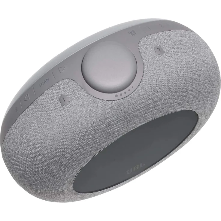 JBL Horizon 2 Mini Radiowecker mit Bluetooth, LED-Display, grau – Bild 4