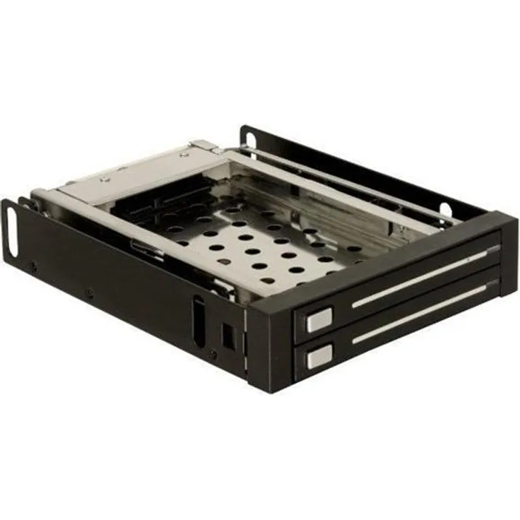 Delock 3.5 Zoll Wechselrahmen für 2x 2,5 Zoll SATA HDD