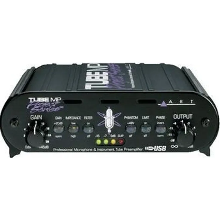 Art Tube MP Project Series USB 1-Ch Tube Mic/LineAmp/DI/USB