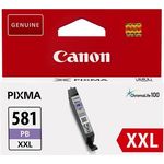 Canon CLI 581 XXL PB Original Tintenpatrone Photoblue für Pixma Drucker Pixma TR7550 TR8550 TS6150 TS6151 TS8150 TS8151 TS8152 TS9150 TS9155 TS6250 TS6251 TS8250 TS8251 TS8252 TS9550