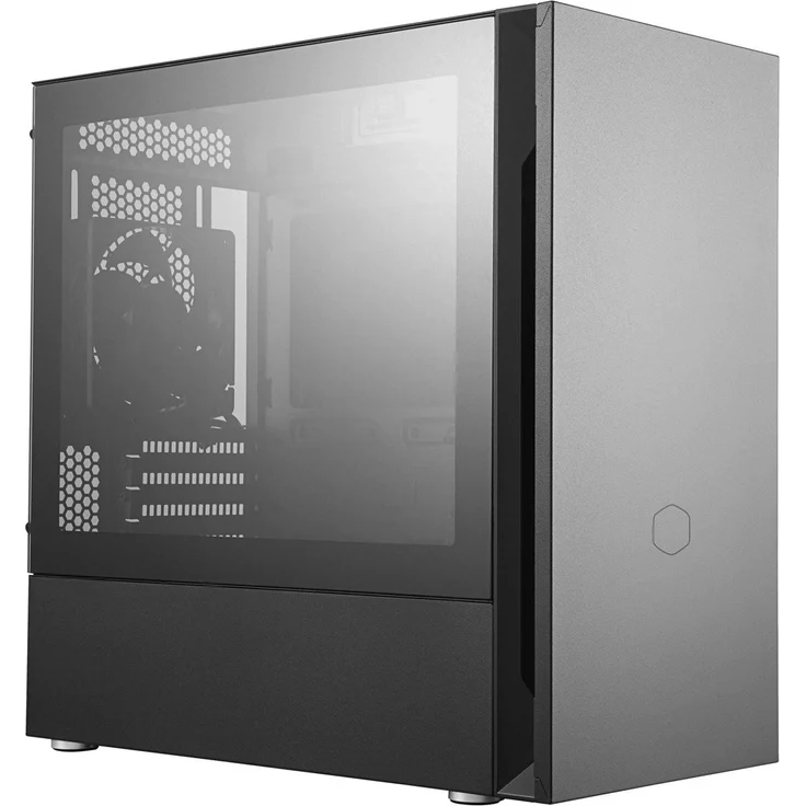 Cooler Master Silencio S400, Glasfenster, schallgedämmt – Bild 1