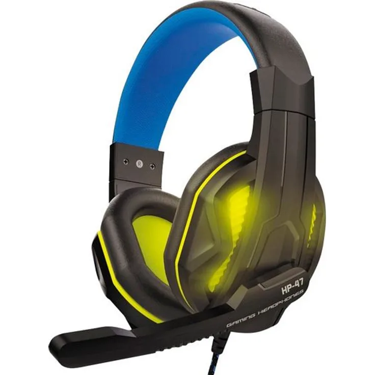 Steelplay HP-47 - Headset - ohrumschließend - kabelgebunden - USB, 3,5 mm Stecker