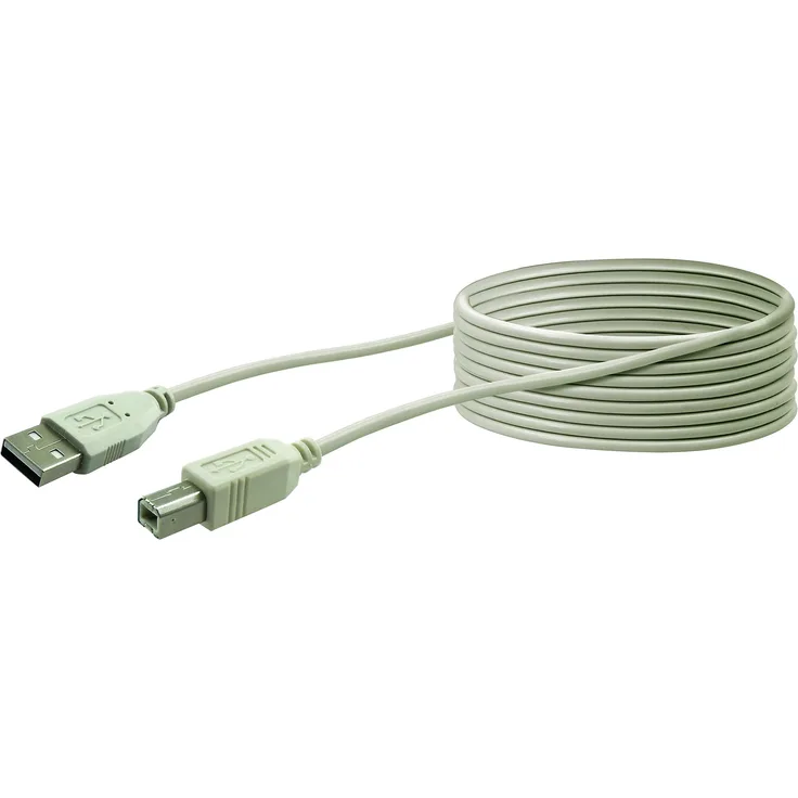 Schwaiger CK1563 531 USB 2.0 Anschlusskabel für Drucker-Scanner-Externe Speichermedien (3m)