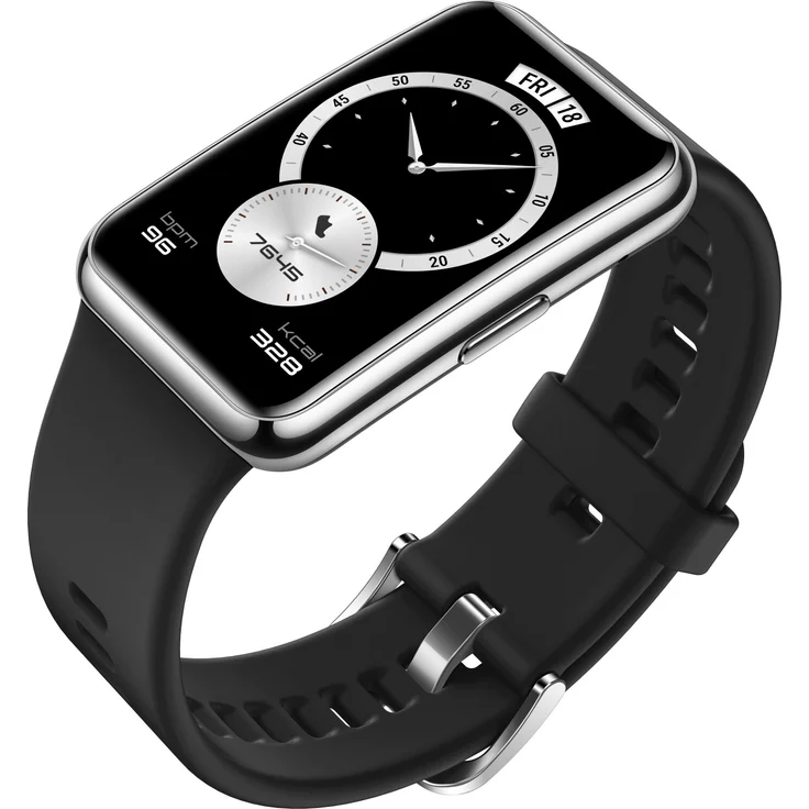 Huawei Watch Fit Elegant Smartwatch GPS, Unisex, Einheitsgröße, Kunsstoffarmband, Midnight Black – Bild 4