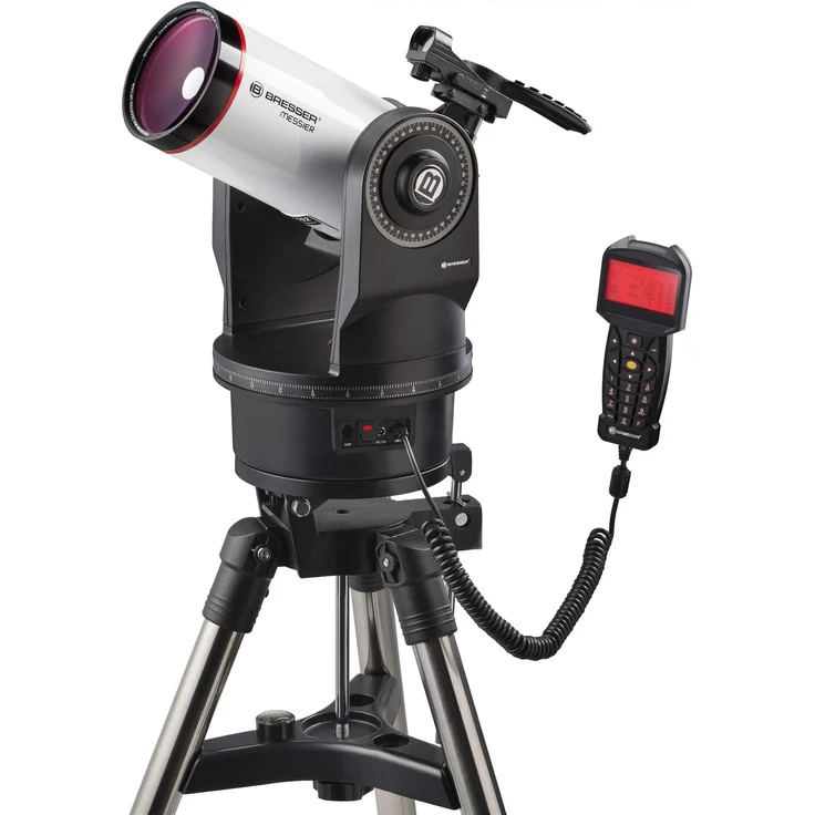 Bresser Teleskop Messier MCX-102 mit 1470mm Brennweite und GoTo Teleskop EQ/AZ mit wahlweise äquatorialer oder azimutaler Montierung inklusive Stativ – Bild 1