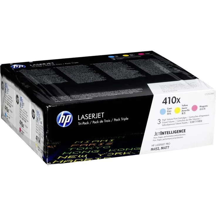 HP Toner CF 252 XM C/M/Y No. 410 X