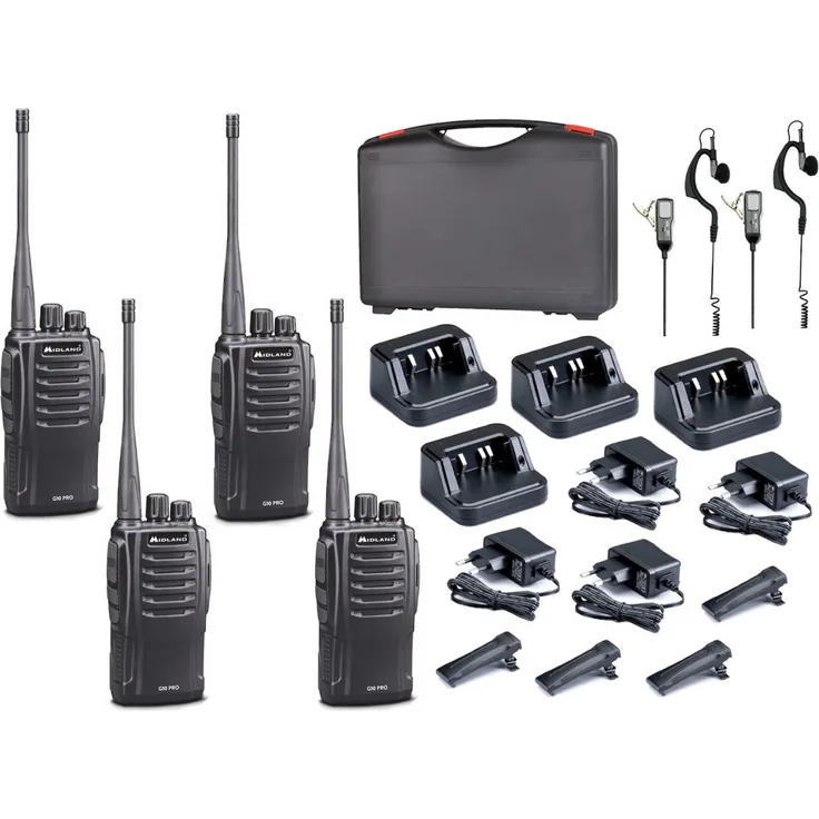 Midland Adventure Kofferset G10 Pro Sprechfunkgerät Funkgeräte