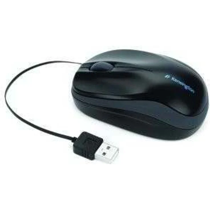 Kensington PRO FIT Retractable Mobile Mouse Scroll-Rad, PC-Maus, PC-Mac, Notebook-Maus, 2-Wege – Bild 1
