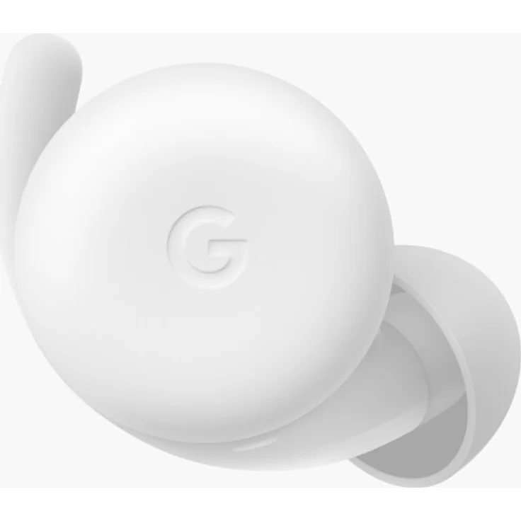 Google Pixel Buds A-Series True Wireless In-Ear-Kopfhörer mit Bluetooth, Google Assistant, geeignet für Sport, weiß (12940000226) – Bild 5