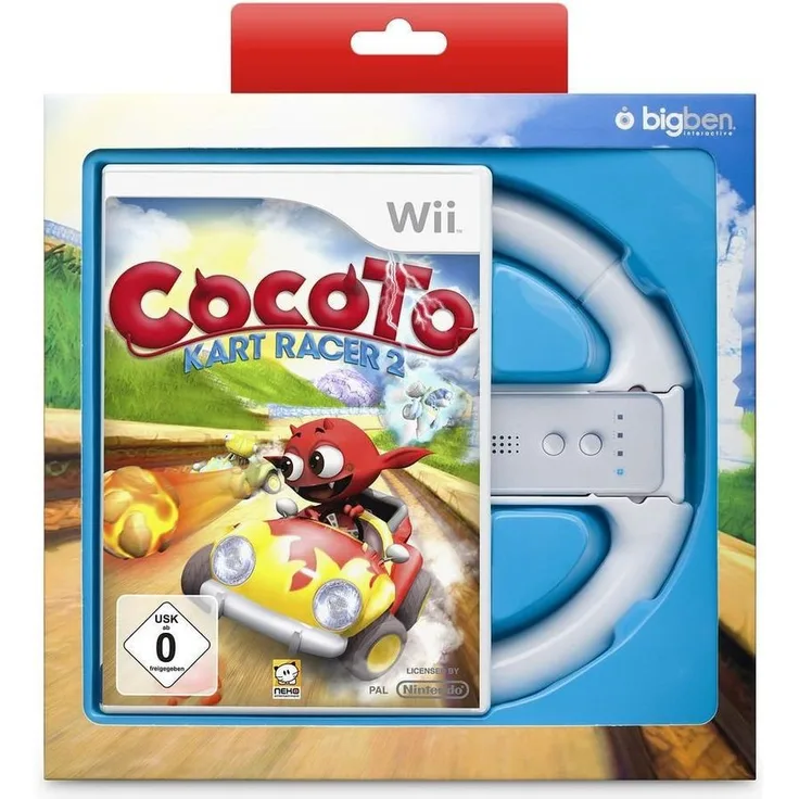 Cocoto Kart Racer 2 inkl. Lenkrad (Wii)