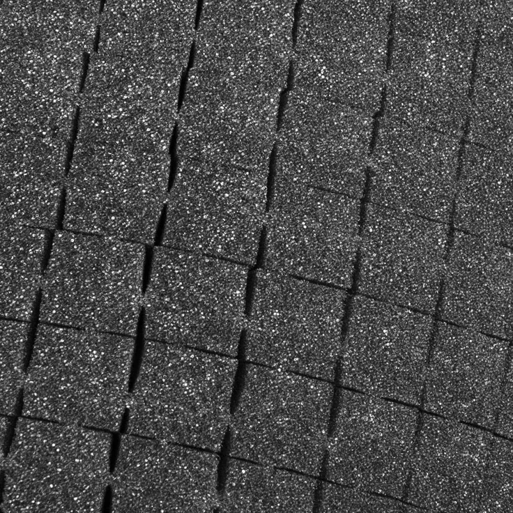 Mantona Schaumstoffinlay für Schutzkoffer M (Raster- und Noppenschaumstoff)