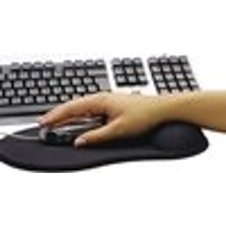 Sandberg 520-23 Gel Mauspad mit Wrist Rest schwarz