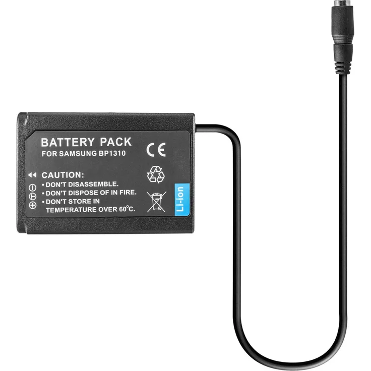 kj-vertrieb DC-Kuppler, Akkuadapter für Samsung NX-10, NX-20, NX-100, NX20 - ersetzt BP1310