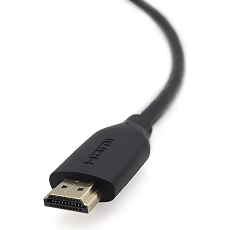 Belkin Vergoldetes Hochgeschwindigkeits-HDMI-Kabel mit Ethernet 4K - Ultra HD Kompatibel - Schwarz - 2m - F3Y021qe1M