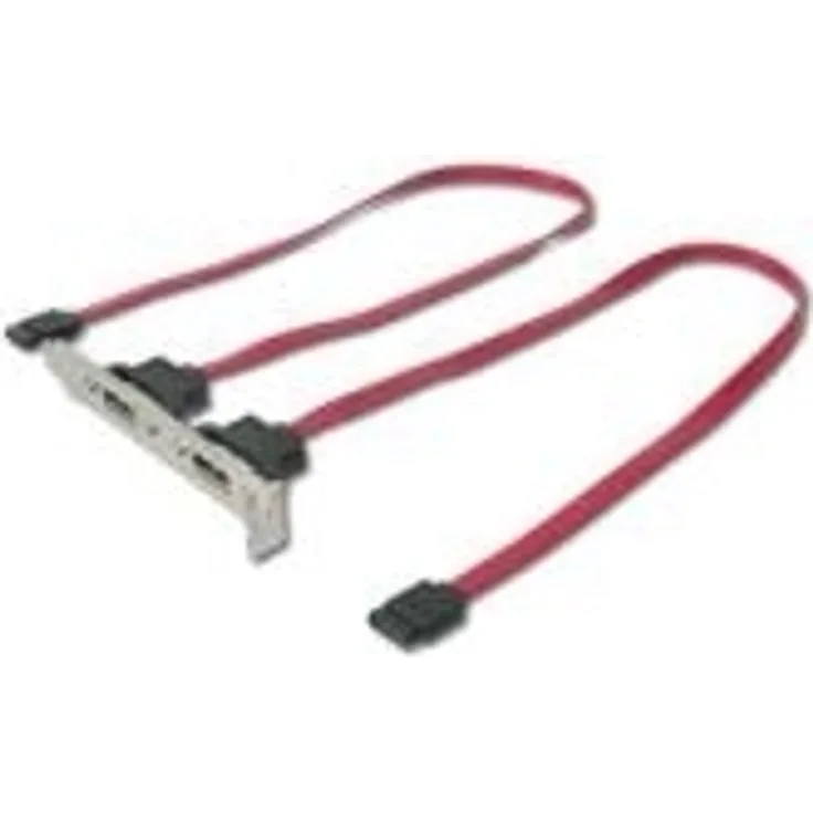 Planet ASSMANN - SATA-Blende, intern/extern - Serial ATA 150/300 - SATA (W) bis eSATA (M) - 50 cm (AK-ESATA-SB2)