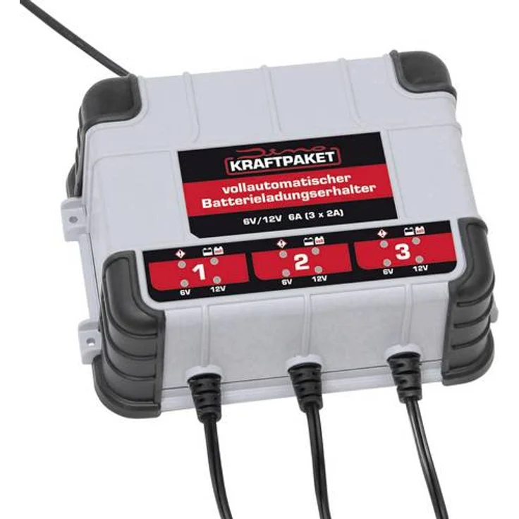 Dino KRAFTPAKET 136316 Automatikladegerät 6 V, 12V 2A – Bild 1