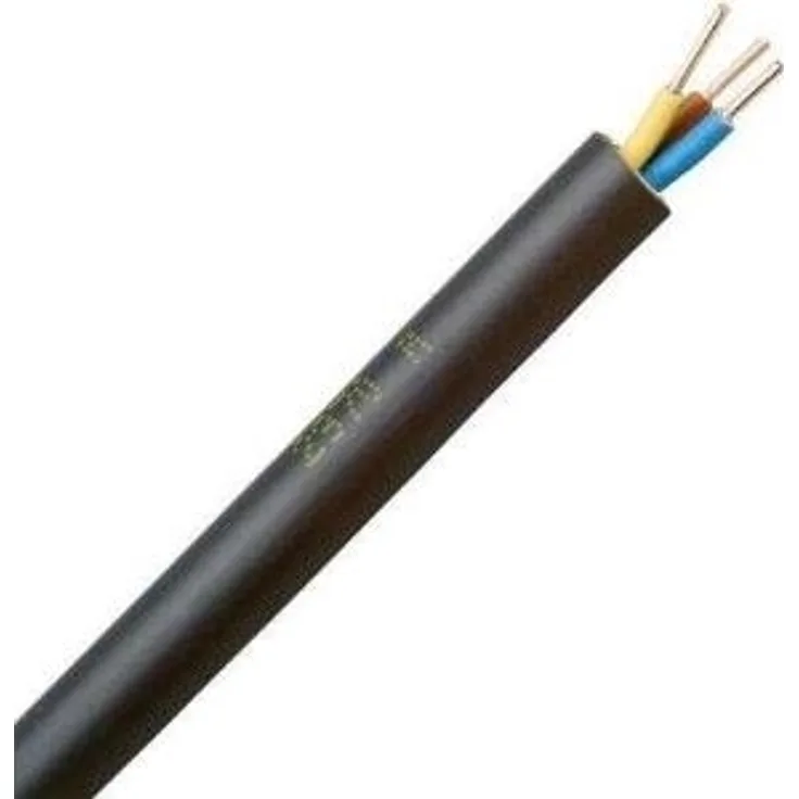 Kopp Erdkabel NYY-J 3 G 1.50 mm² Schwarz 153325009 25 m (153325009)