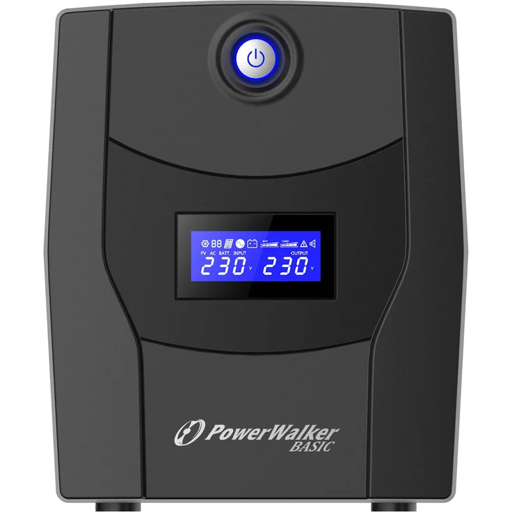 PowerWalker VI 2200 STL Line-Interaktiv 2200VA 4AC-Ausgänge Tower Schwarz Unterbrechungsfreie Stromversorgung (UPS) (10121077) – Bild 4