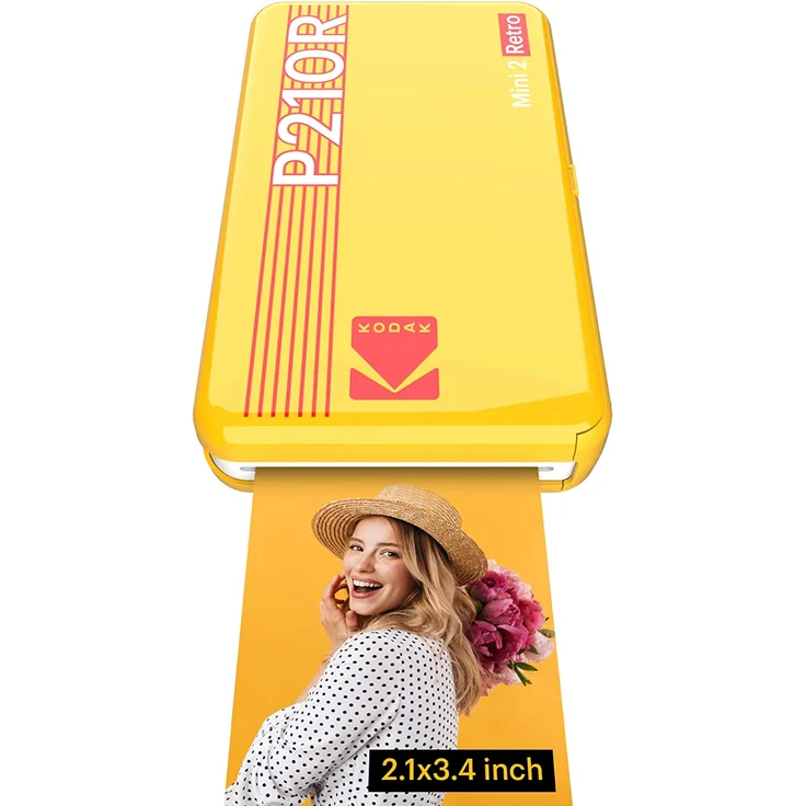 Kodak Mini 2 Plus Retro gelb (P210RY) – Bild 1