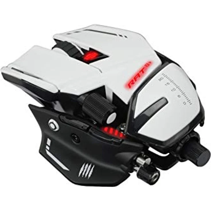 MadCatz R.A.T. 8+ Optical Gaming Mouse, White – Bild 1