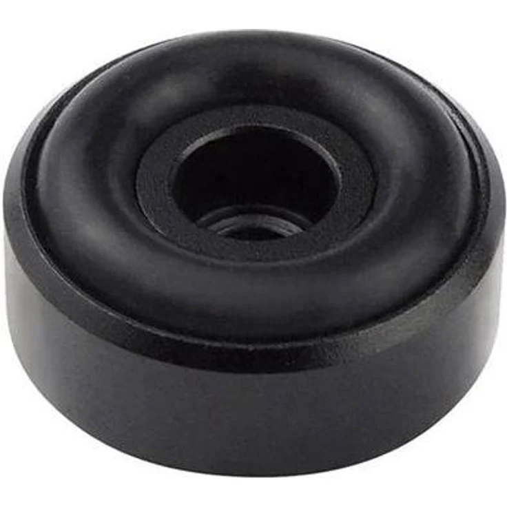 DynaVox 207270 Aluminium Gerätefüsse Mini 4er-Set schwarz – Bild 1