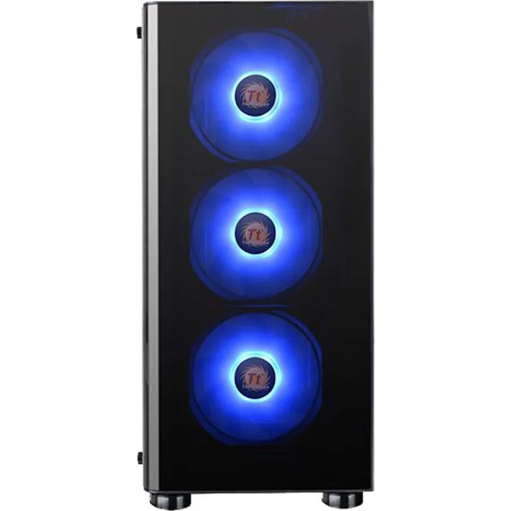 Thermaltake V200 Tempered Glass RGB Edition, Gaming PC Gehäuse Schwarz – Bild 5
